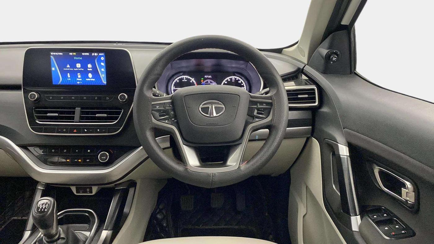2021 Tata Safari XT PLUS, Diesel, Manual, 58,292 km, Steering Wheel Close Up