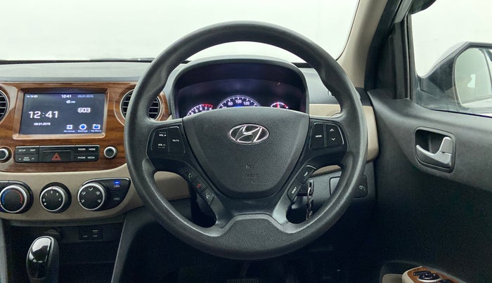 2018 Hyundai Grand i10 SPORTS 1.2 AT VTVT, Petrol, Automatic, 63,542 km, Steering Wheel Close Up