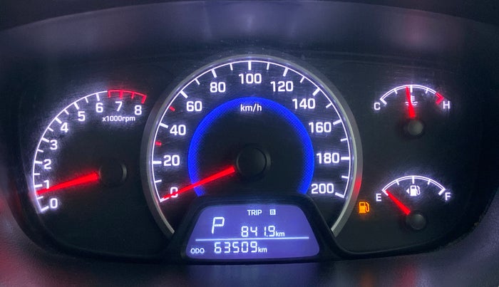 2018 Hyundai Grand i10 SPORTS 1.2 AT VTVT, Petrol, Automatic, 63,542 km, Odometer Image