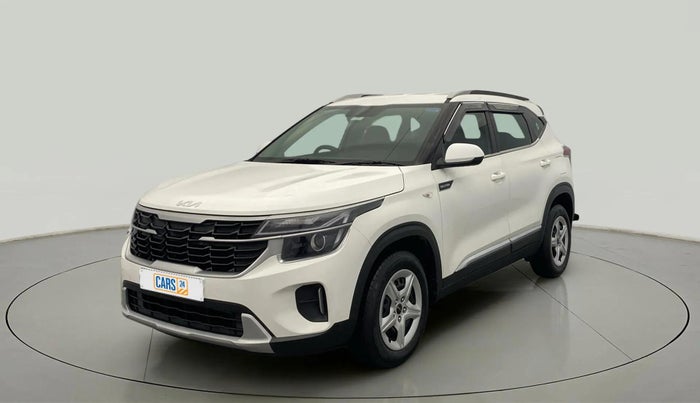 2025 KIA SELTOS HTE (O)1.5 Petrol MT, Petrol, Manual, 16,991 km, Left Front Diagonal