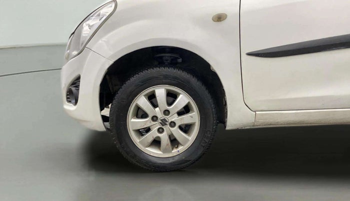 2014 Maruti Ritz ZXI, Petrol, Manual, 88,600 km, Left Front Wheel