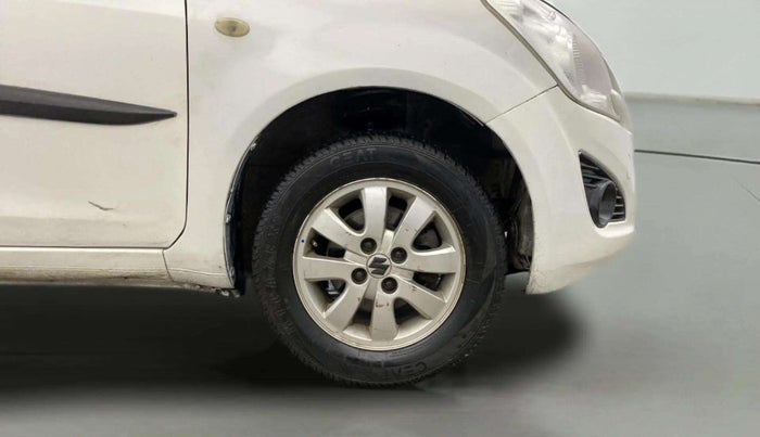 2014 Maruti Ritz ZXI, Petrol, Manual, 88,600 km, Right Front Wheel