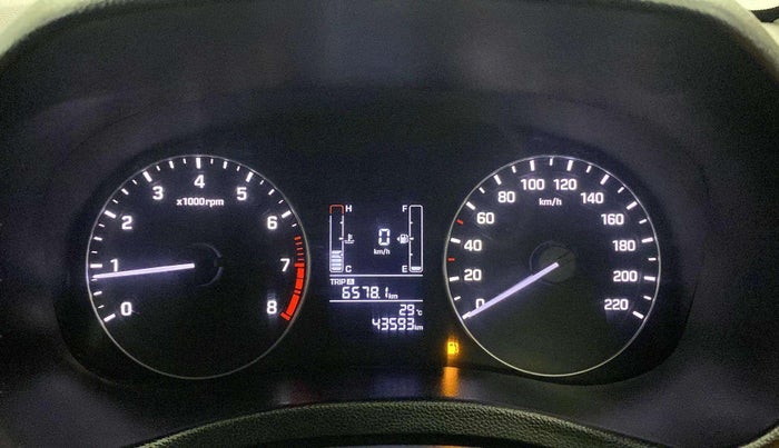 2019 Hyundai Creta E PLUS 1.6 PETROL, Petrol, Manual, 43,592 km, Odometer Image