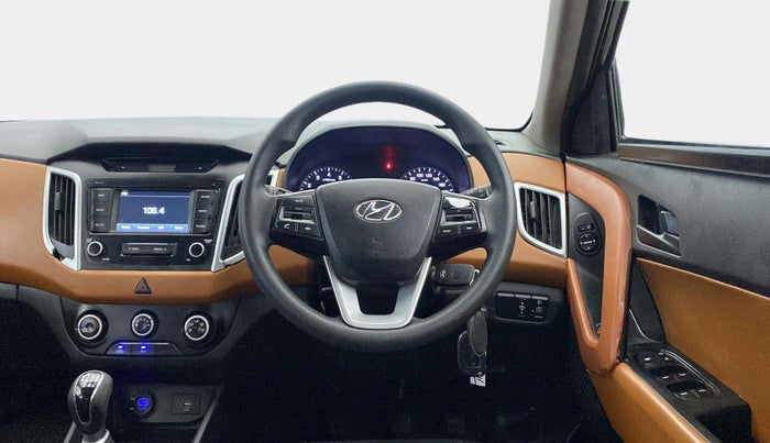2019 Hyundai Creta E PLUS 1.6 PETROL, Petrol, Manual, 43,592 km, Steering Wheel Close Up