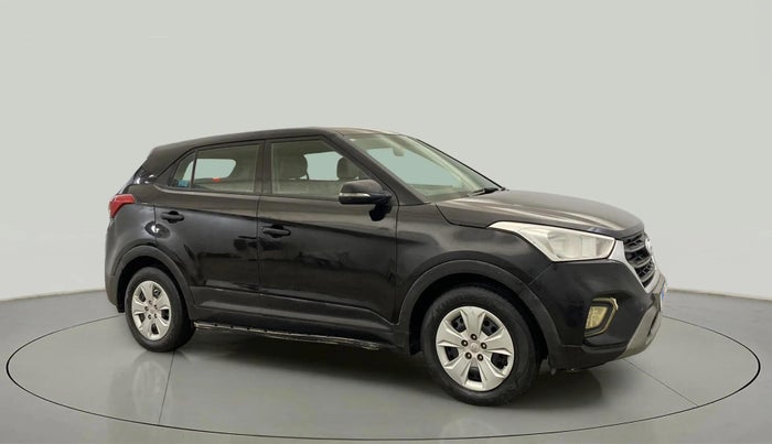 2019 Hyundai Creta E PLUS 1.6 PETROL, Petrol, Manual, 43,592 km, Right Front Diagonal