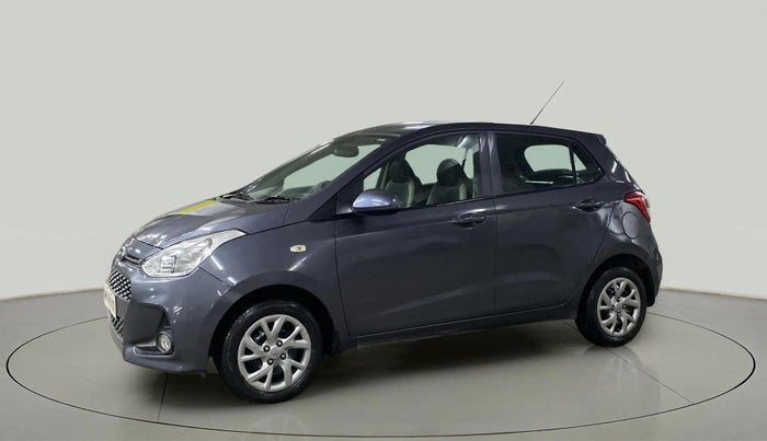 2017 Hyundai Grand i10 SPORTZ 1.2 KAPPA VTVT, Petrol, Manual, 24,415 km, Left Front Diagonal