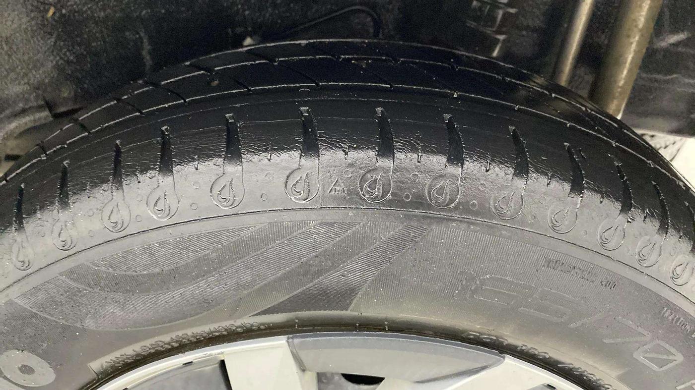 2021 Datsun Go Plus T, Petrol, Manual, 55,347 km, Left Rear Tyre Tread