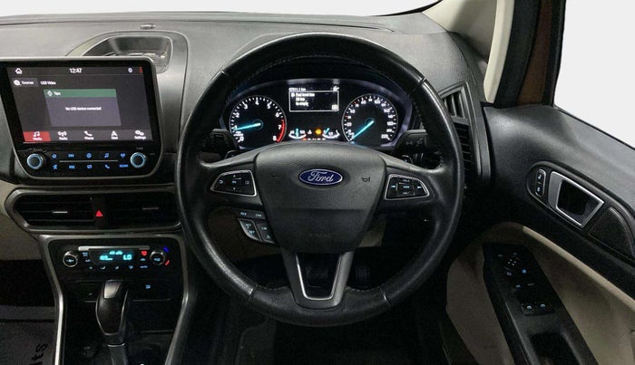 2020 Ford Ecosport TITANIUM + 1.5L PETROL AT, Petrol, Automatic, 67,509 km, Steering Wheel Close Up