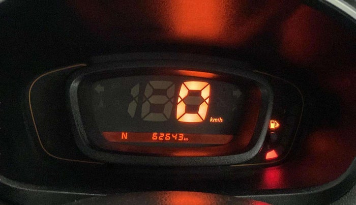 2017 Renault Kwid RXT 1.0 AMT (O), Petrol, Automatic, 62,635 km, Odometer Image