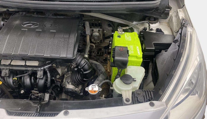 2015 Hyundai Grand i10 ASTA (O) 1.2 KAPPA VTVT, Petrol, Manual, 53,844 km, Engine View - Left