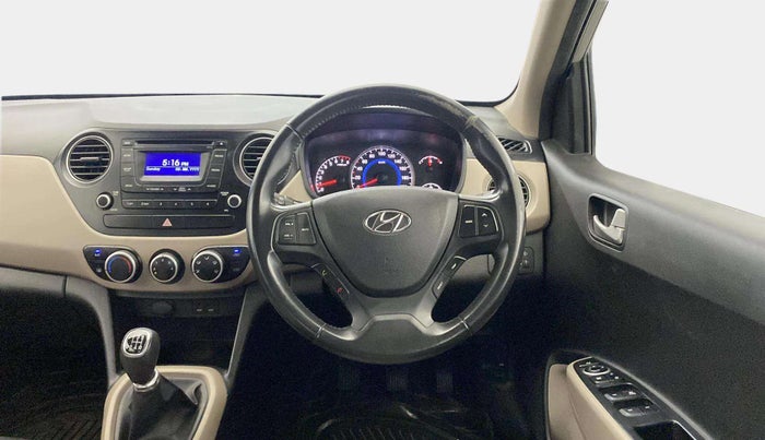 2015 Hyundai Grand i10 ASTA (O) 1.2 KAPPA VTVT, Petrol, Manual, 53,844 km, Steering Wheel Close Up