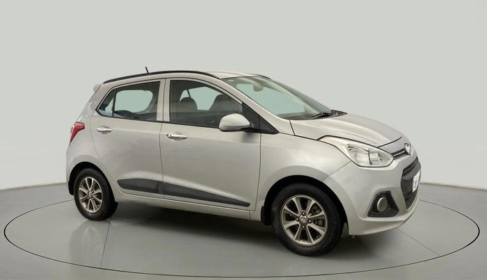 2015 Hyundai Grand i10 ASTA (O) 1.2 KAPPA VTVT, Petrol, Manual, 53,844 km, Right Front Diagonal