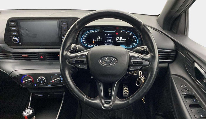 2022 Hyundai NEW I20 N LINE N6 1.0 TURBO GDI IMT, Petrol, Manual, 26,133 km, Steering Wheel Close Up
