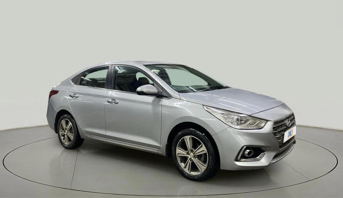 2019 Hyundai Verna 1.6 VTVT SX + AT, Petrol, Automatic, 67,005 km, Right Front Diagonal