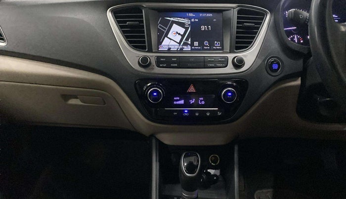 2019 Hyundai Verna 1.6 VTVT SX + AT, Petrol, Automatic, 67,005 km, Air Conditioner