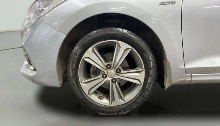 2019 Hyundai Verna 1.6 VTVT SX + AT, Petrol, Automatic, 67,005 km, Left Front Wheel