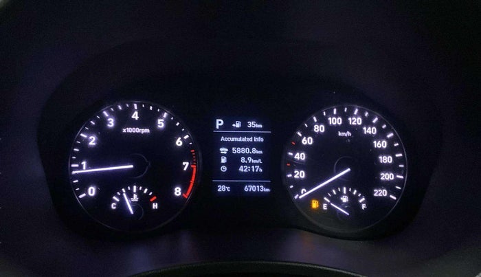 2019 Hyundai Verna 1.6 VTVT SX + AT, Petrol, Automatic, 67,005 km, Odometer Image