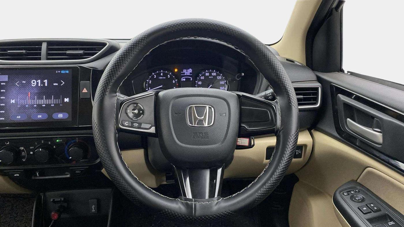 2021 Honda Amaze 1.2L I-VTEC S, Petrol, Manual, 31,271 km, Steering Wheel Close Up