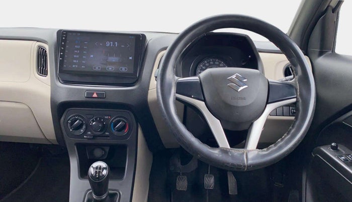 2021 Maruti New Wagon-R VXI 1.0, Petrol, Manual, 43,258 km, Steering Wheel Close Up