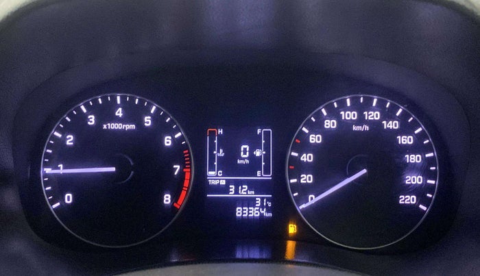 2017 Hyundai Creta E PLUS 1.6 PETROL, Petrol, Manual, 83,333 km, Odometer Image