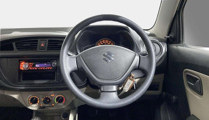2014 Maruti Alto K10 LXI, Petrol, Manual, 14,689 km, Steering Wheel Close Up