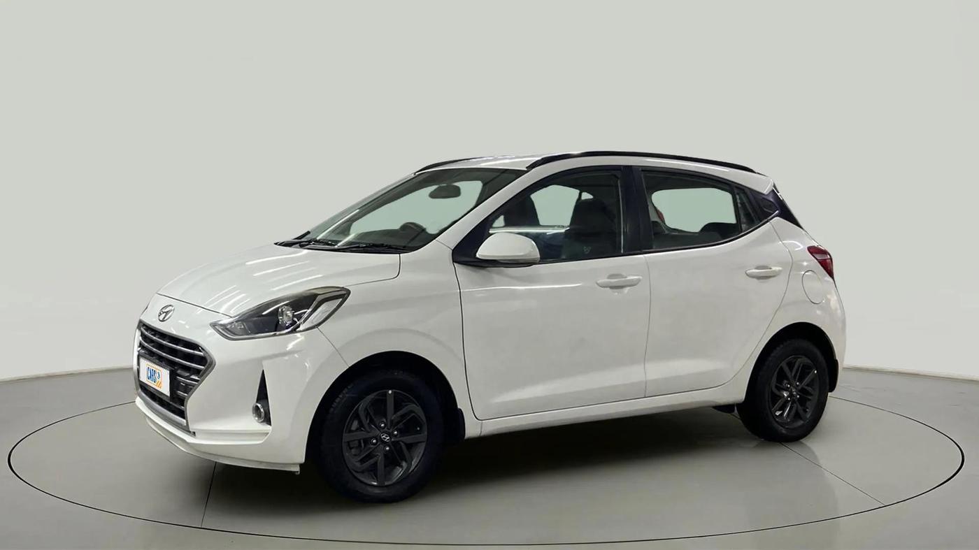 2019 Hyundai GRAND I10 NIOS SPORTZ AMT 1.2 KAPPA VTVT, Petrol, Automatic, 26,766 km, Left Front Diagonal
