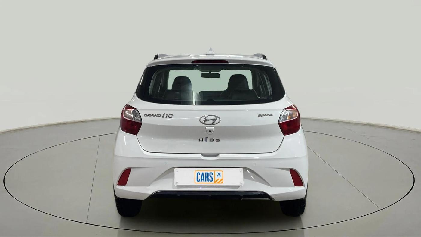 2019 Hyundai GRAND I10 NIOS SPORTZ AMT 1.2 KAPPA VTVT, Petrol, Automatic, 26,766 km, Back/Rear