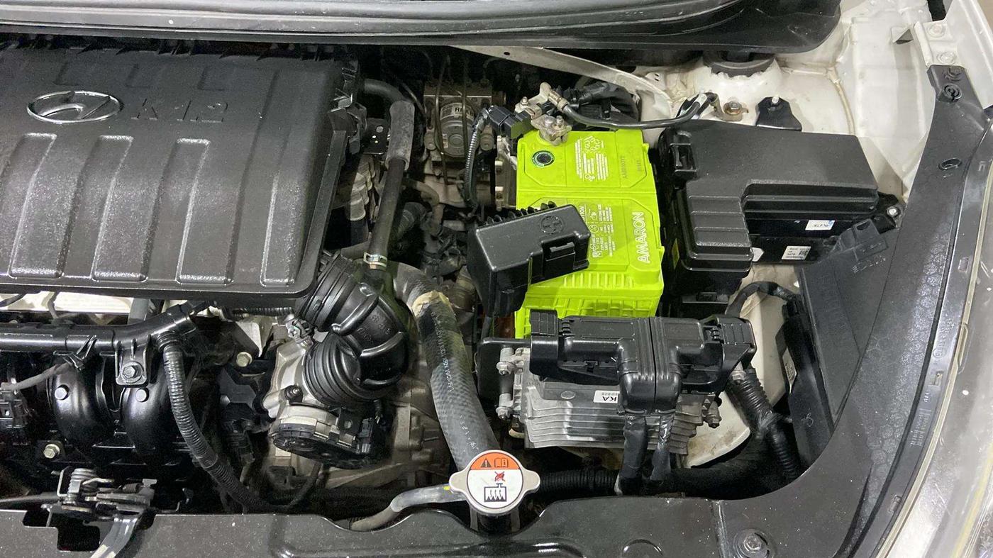 2019 Hyundai GRAND I10 NIOS SPORTZ AMT 1.2 KAPPA VTVT, Petrol, Automatic, 26,766 km, Engine View - Left