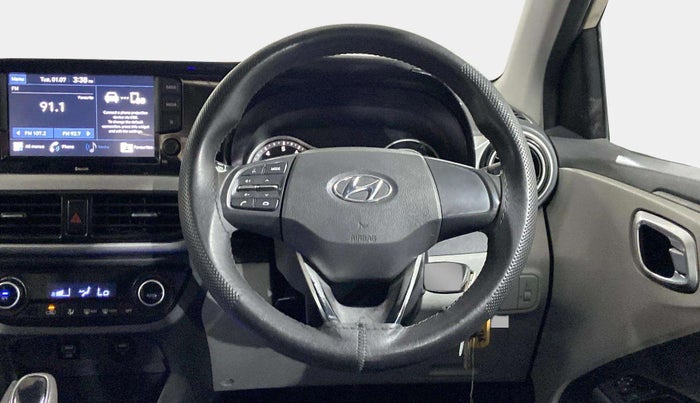 2019 Hyundai GRAND I10 NIOS SPORTZ AMT 1.2 KAPPA VTVT, Petrol, Automatic, 26,766 km, Steering Wheel Close Up