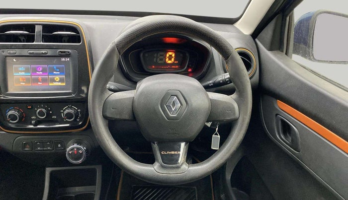 2017 Renault Kwid CLIMBER 1.0 AMT, Petrol, Automatic, 66,042 km, Steering Wheel Close Up
