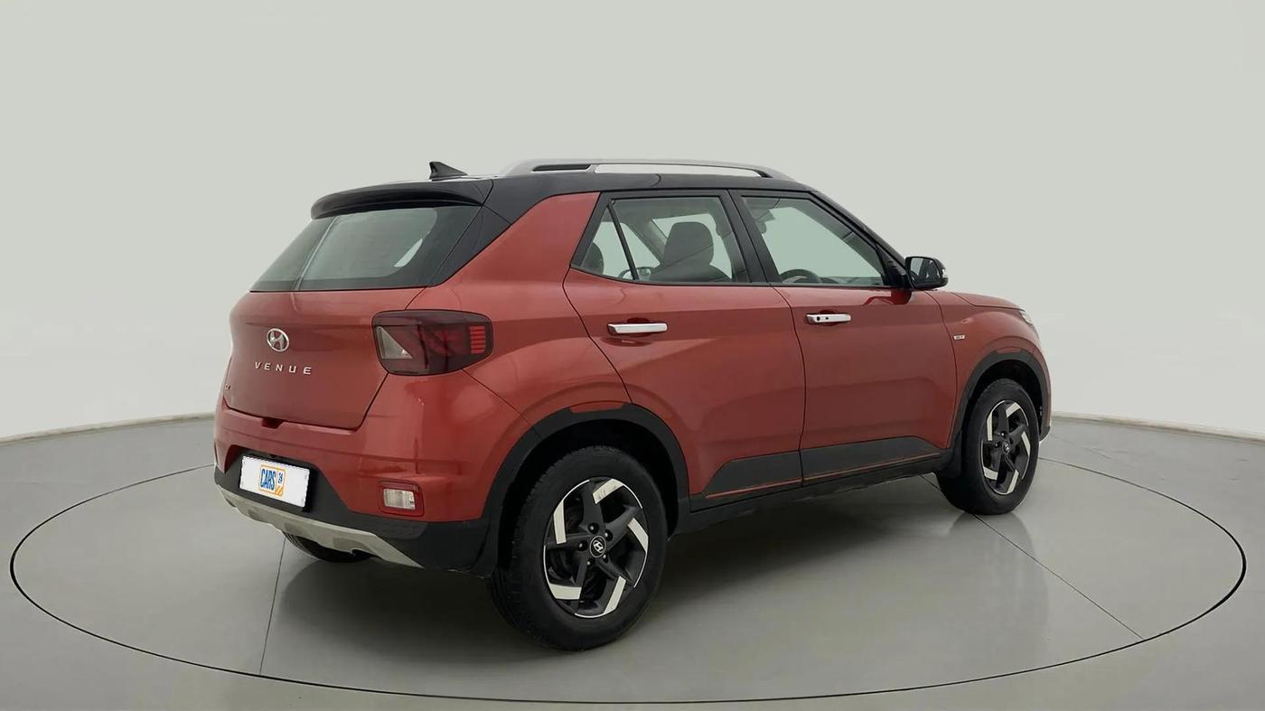 2019 Hyundai VENUE SX PLUS 1.0 TURBO DCT, Petrol, Automatic, 1,14,227 km, Right Back Diagonal