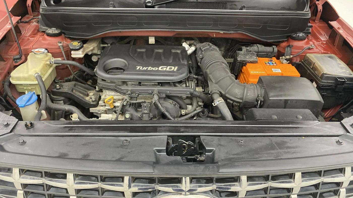2019 Hyundai VENUE SX PLUS 1.0 TURBO DCT, Petrol, Automatic, 1,14,227 km, Engine View