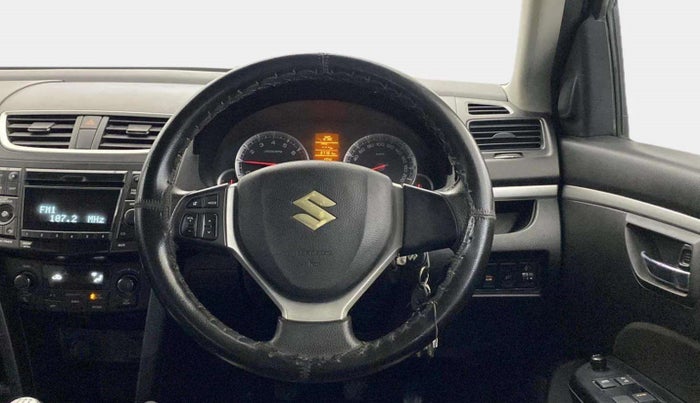 2012 Maruti Swift ZXI, Petrol, Manual, 37,735 km, Steering Wheel Close Up