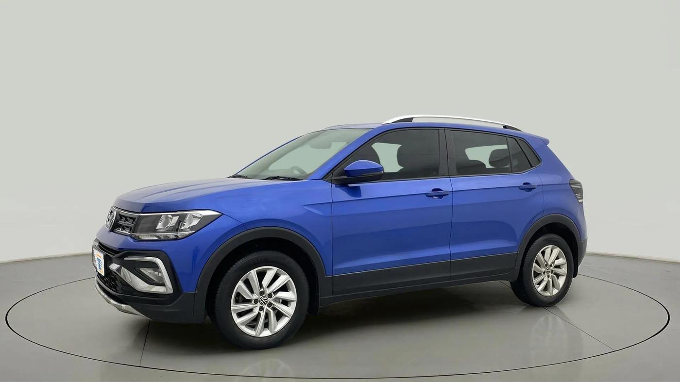 2022 Volkswagen TAIGUN HIGHLINE 1.0 TSI MT, Petrol, Manual, 30,682 km, Left Front Diagonal