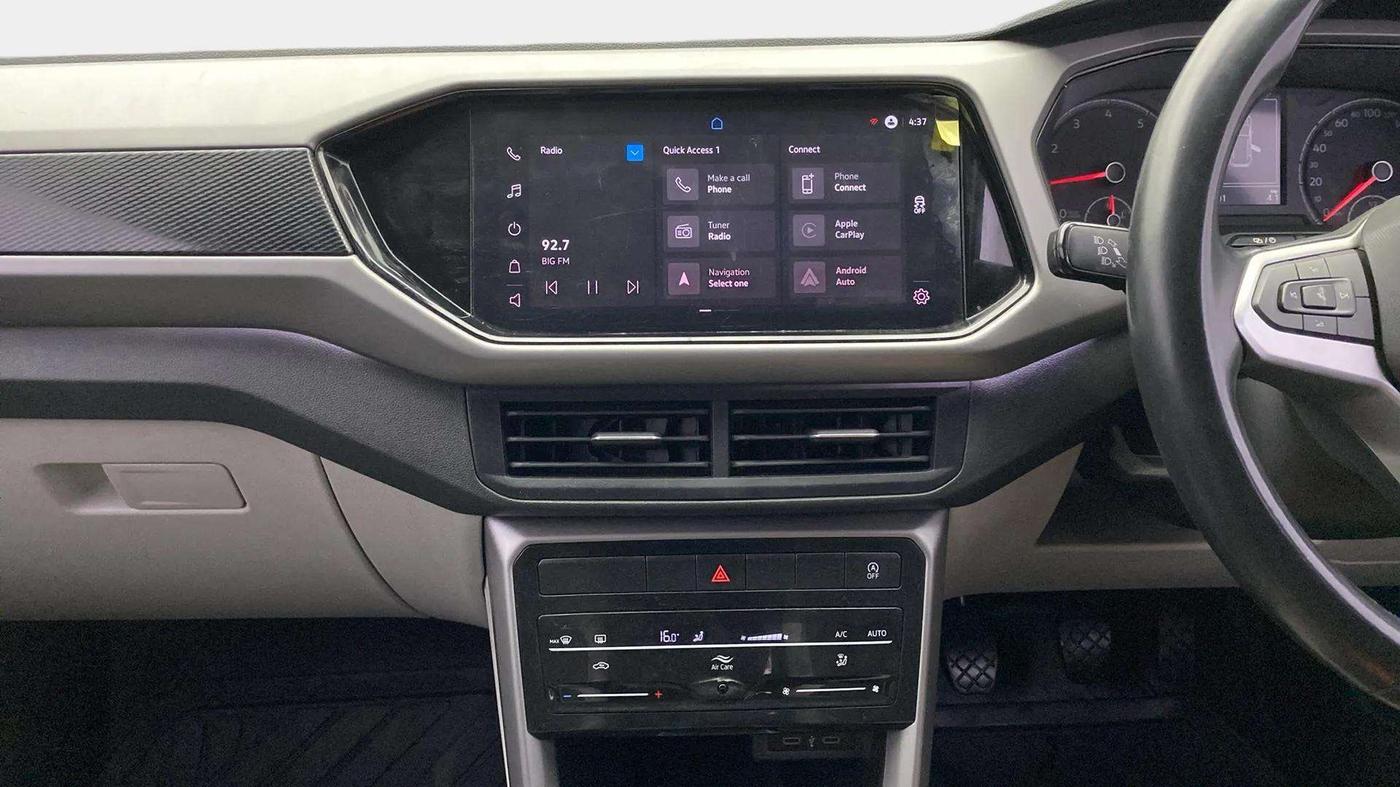 2022 Volkswagen TAIGUN HIGHLINE 1.0 TSI MT, Petrol, Manual, 30,682 km, Air Conditioner