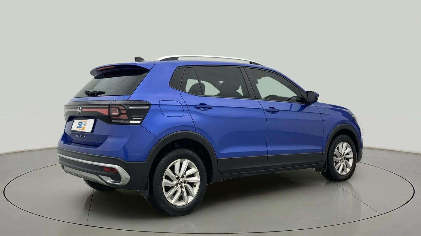 2022 Volkswagen TAIGUN HIGHLINE 1.0 TSI MT, Petrol, Manual, 30,682 km, Right Back Diagonal