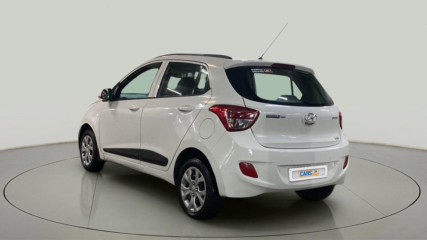 2016 Hyundai Grand i10 SPORTZ 1.2 KAPPA VTVT, Petrol, Manual, 48,261 km, Left Back Diagonal