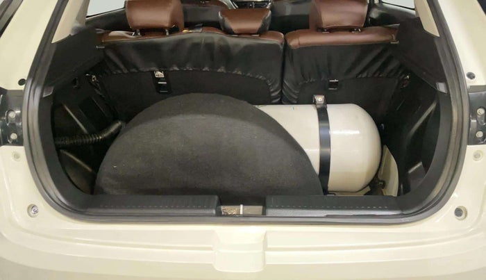 2023 Maruti FRONX SIGMA CNG 1.2 MT, CNG, Manual, 4,199 km, Boot Inside