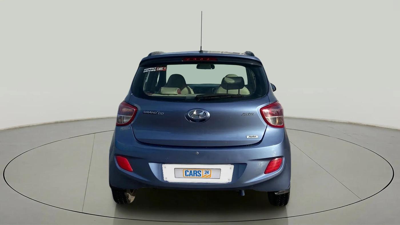 2016 Hyundai Grand i10 ASTA (O) AT 1.2 KAPPA VTVT, Petrol, Automatic, 76,894 km, Back/Rear