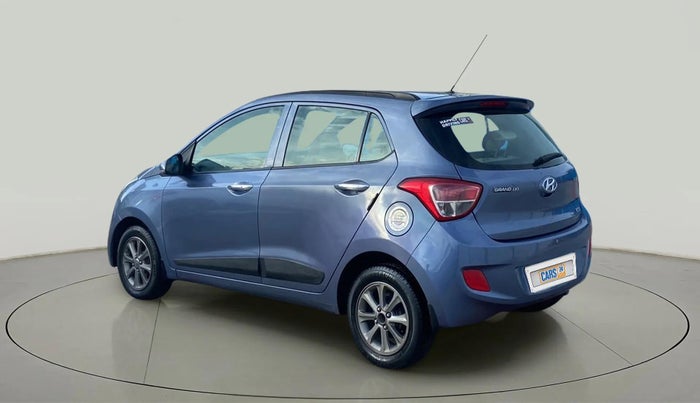 2016 Hyundai Grand i10 ASTA (O) AT 1.2 KAPPA VTVT, Petrol, Automatic, 76,894 km, Left Back Diagonal