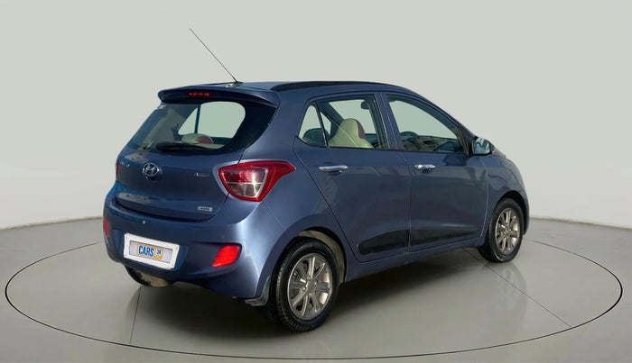 2016 Hyundai Grand i10 ASTA (O) AT 1.2 KAPPA VTVT, Petrol, Automatic, 76,894 km, Right Back Diagonal