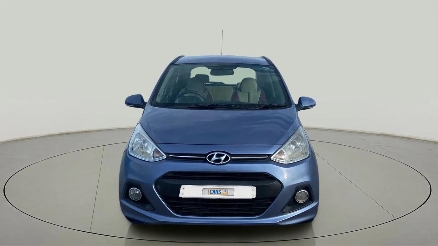 2016 Hyundai Grand i10 ASTA (O) AT 1.2 KAPPA VTVT, Petrol, Automatic, 76,894 km, Front