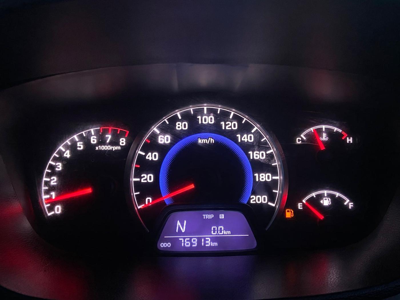 2016 Hyundai Grand i10 ASTA (O) AT 1.2 KAPPA VTVT, Petrol, Automatic, 76,894 km, Odometer Image