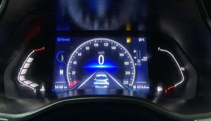 2021 Renault Kiger RXZ AMT, Petrol, Automatic, 54,197 km, Odometer Image