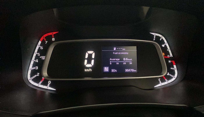 2021 KIA SONET HTX 1.0 IMT, Petrol, Manual, 36,464 km, Odometer Image