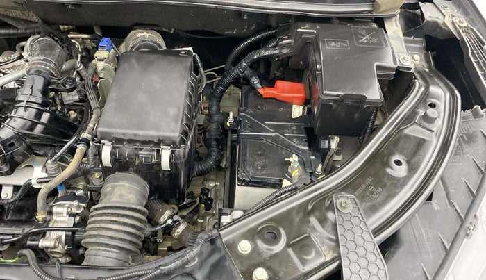2022 Nissan MAGNITE XV PREMIUM TURBO CVT, Petrol, Automatic, 22,305 km, Engine View - Left