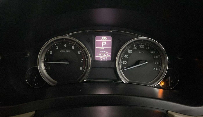 2016 Maruti Ciaz ZXI AT, Petrol, Automatic, 81,922 km, Odometer Image