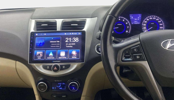 2015 Hyundai Verna FLUIDIC 4S 1.6 VTVT SX, Petrol, Manual, 79,336 km, Air Conditioner