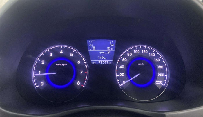 2015 Hyundai Verna FLUIDIC 4S 1.6 VTVT SX, Petrol, Manual, 79,336 km, Odometer Image