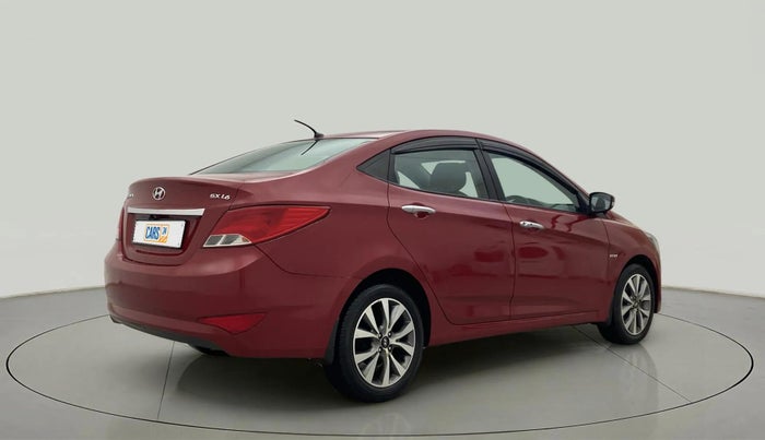2015 Hyundai Verna FLUIDIC 4S 1.6 VTVT SX, Petrol, Manual, 79,336 km, Right Back Diagonal